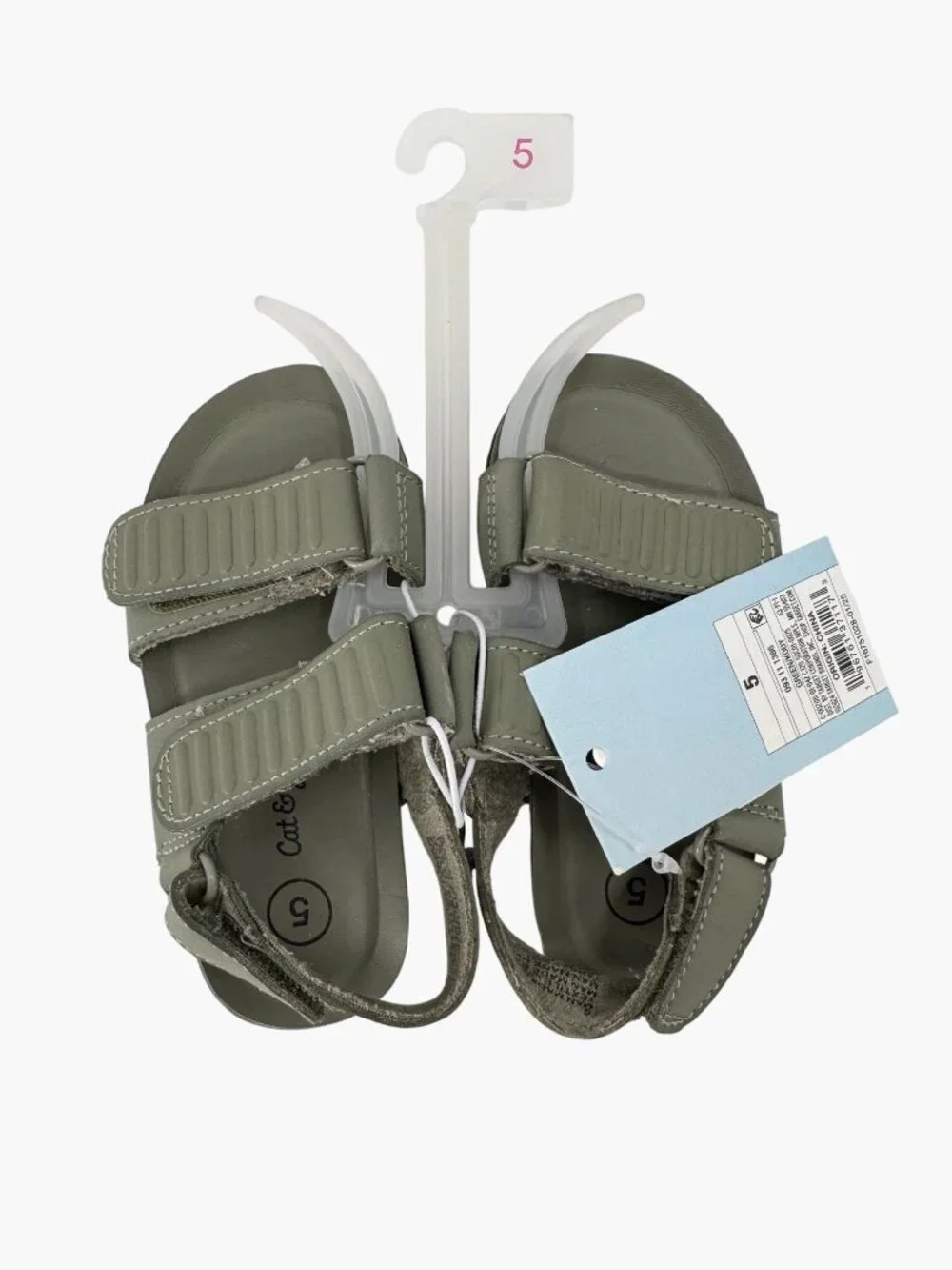 NEW Cat & Jack Toddler Kody Sandals - Green